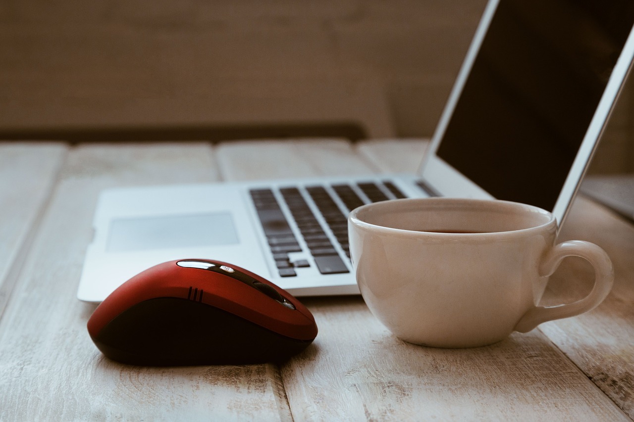 mouse, cup, coffee